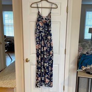 Band of Gypsies faux wrap dress XL